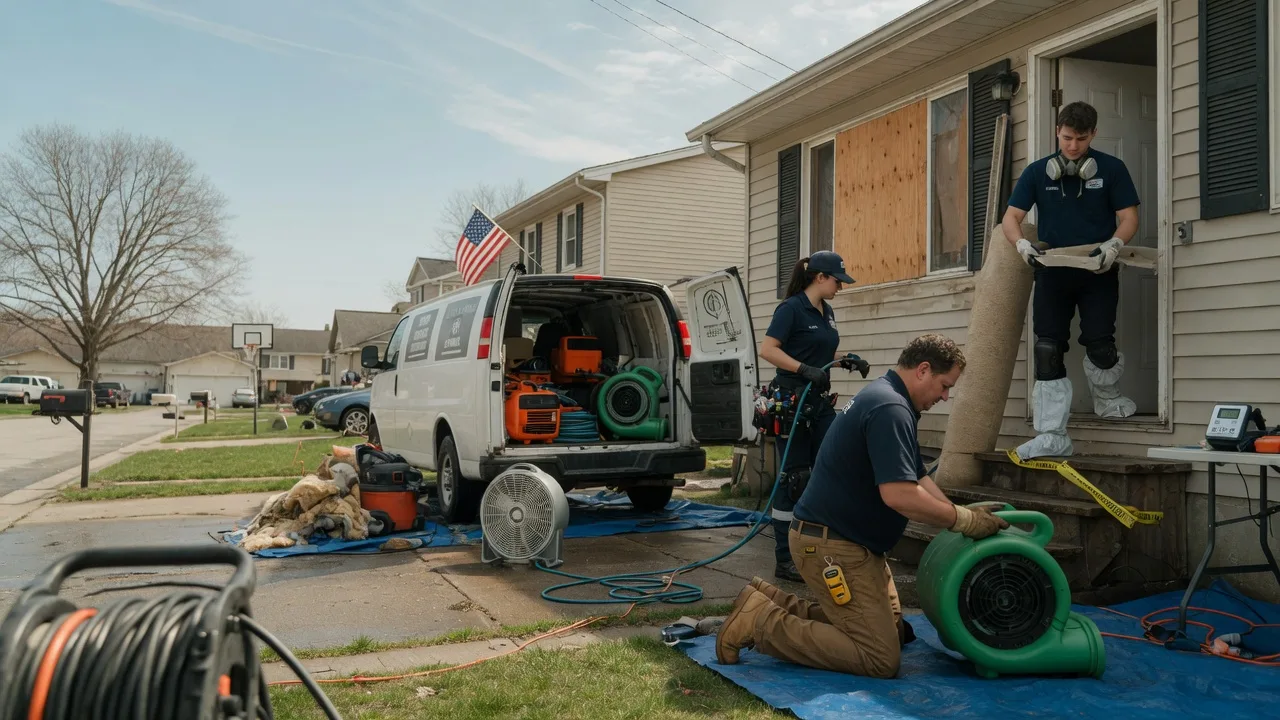 Water Damage Restoration in Harrold, SD near me